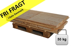 Limtræ pakke nr. 478. Fyrretræ, 50 kg - leveres til døren fra Aktivslivern.dk